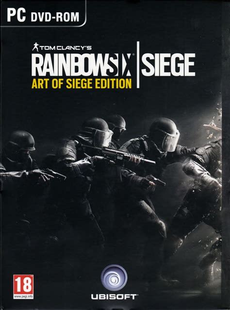 Tom Clancys Rainbow Six Siege Art Of Siege Edition Releases Mobygames