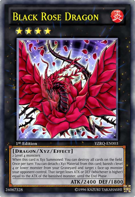 Black Rose Dragon Xyz Ver By Kai1411 On Deviantart