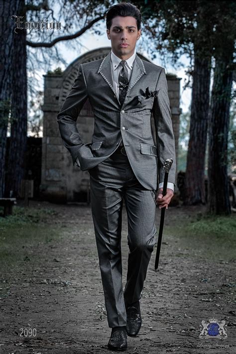 Fashion Bespoke Suit Grey Mario Moreno Moyano 2090
