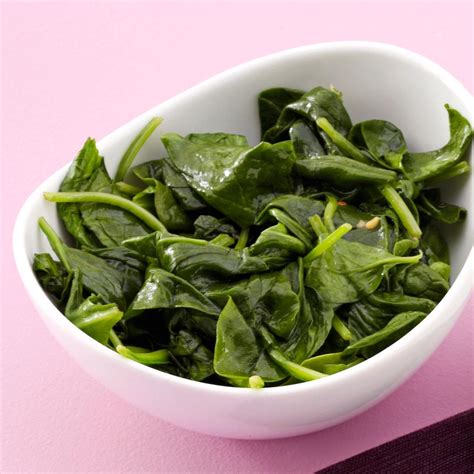 Sauteed Spinach Recipe | Taste of Home