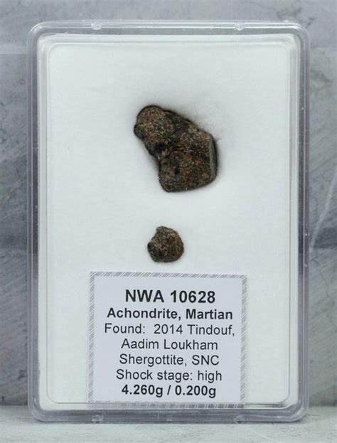 Mars Meteorite Nwa 10628 Achondrite Shergottite Snc Catawiki