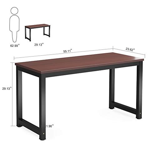 Prices for loose, complete, and brand new condition. Tribesigns Computer Desk, 55" Large Office Desk Computer ...