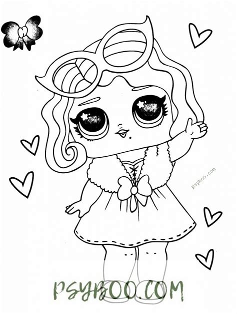 Leading Baby Lol Surprise Doll Accessories Coloring Page ⋆ Print Free