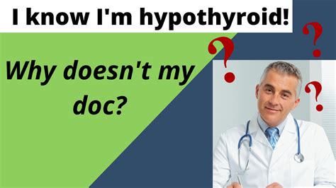 Am I Hypoithyroid Why Doesnt My Doctor Know Scott