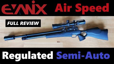 Evanix Air Speed Regulated Semi Auto Full Review Accuracy Testing