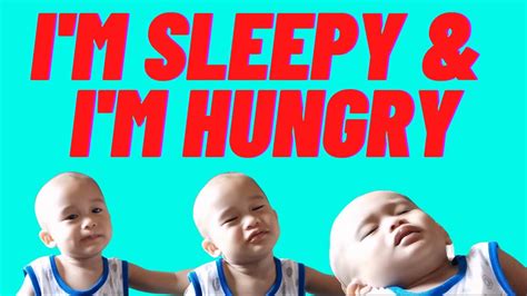 Sleepy And Hungry Toddler Funny And Cute Moments Youtube