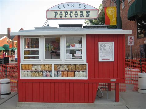 Cassies Popcorn Stand Popcorn Stand Popcorn Grocery Store Design