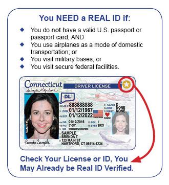 A connecticut identification card is a legal document that is mainly used by individuals who do not drive but wish to carry an identification document on their person. Know Before You Go Real ID