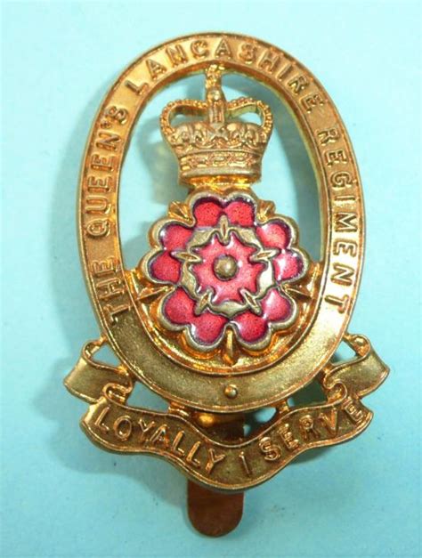 The Quartermasters Store Queens Lancashire Regiment Cap Badge
