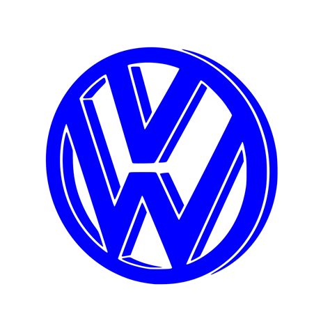 3d Volkswagen Emblem Logo Vinyl Decal Sticker Etsy