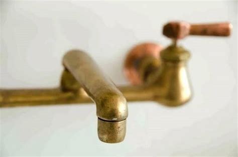 If you prefer to use a commercial brass cleaner, be sure to choose one that's specifically designed for brass, such as brasso metal polish , bar keepers friend cleanser , or mr. How to Clean Unlacquered Brass Faucet - Hello Lidy