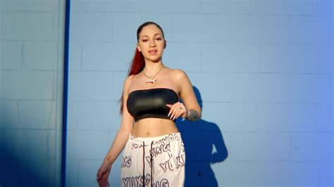 Bhad Bhabie Poses Topless O