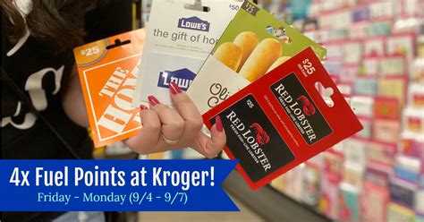 Last Day 4x Fuel Points At Kroger Friday 94 Monday 97 Only