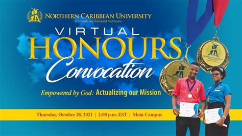 2021 Honours Convocation Mandeville Campus Northern Caribbean