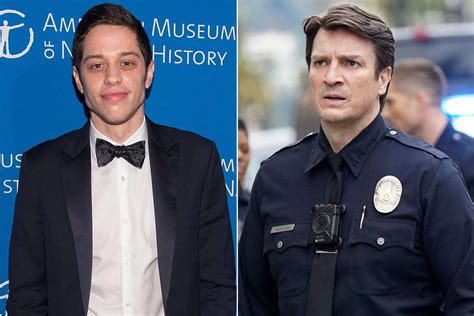 Pete Davidson Playing Nathan Fillions Half Brother On Abcs The Rookie