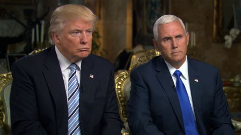 The Republican Ticket Trump And Pence Cbs News