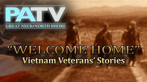 Welcome Home Vietnam Veterans Stories Youtube