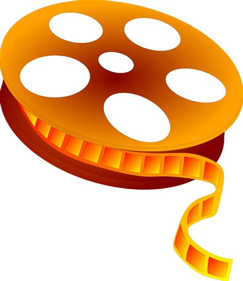 Movie Reel Free Vector Graphic Movie Film Reel Cinema Video Image