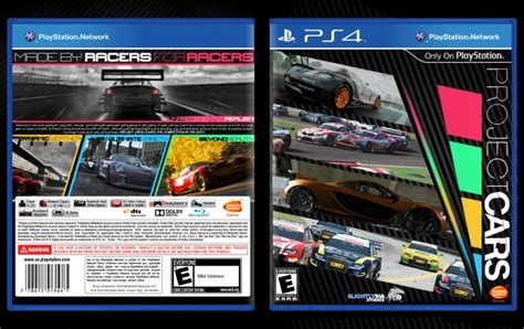Project Cars Playstation 4 Box Art Cover By Ultraviolet32x
