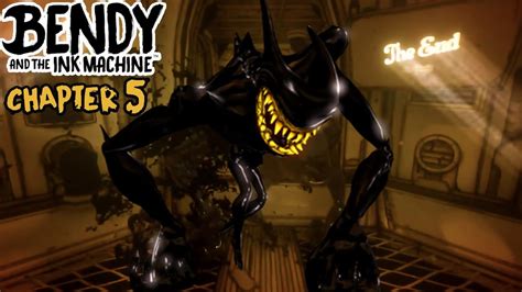 Bendy And The Ink Machine Chapter 5 Full Gameplay Youtube