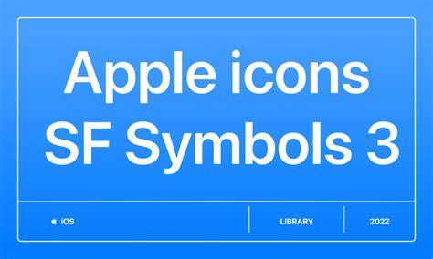 Apple Ios Icons In Svg Sf Symbols 33 Multicolors Figma