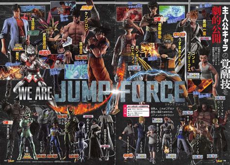 Jump Force Characters Forallfasr