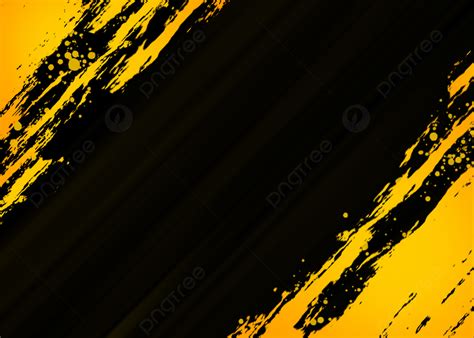 Abstract Black And Yellow Grunge Background Black Background Wallpaper
