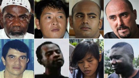 The Inmates Executed Or Spared By Indonesia Bbc News
