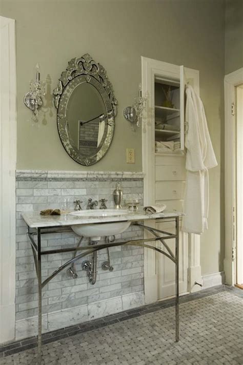 antique bathrooms with trendy appeal