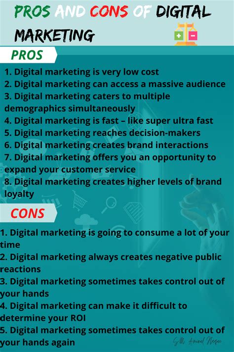19 Different Types Of Digital Marketing Pros And Cons Zohal