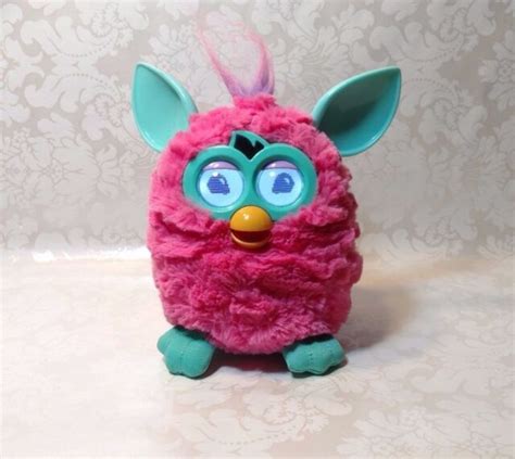 Hasbro 2012 Furby Pink And Teal Tested And Working Ebay