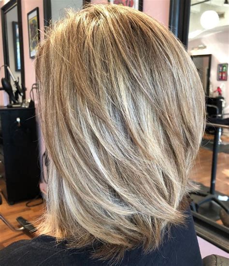 70 Brightest Medium Layered Haircuts To Light You Up V Cut Layers