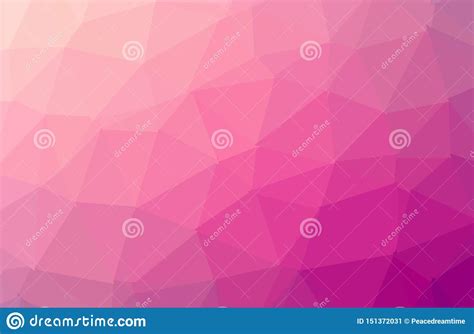 Multicolor Pink Yellow Orange Geometric Rumpled Triangular Low Poly