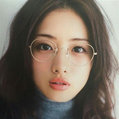 石原さとみ Satomi Ishihara Fashion Eye Glasses Ulzzang Glasses Spectacles Women