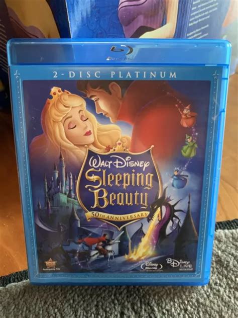 Walt Disney Sleeping Beauty 2 Disc Blu Ray Set Platinum Edition 1 Disc Dvd 4 00 Picclick
