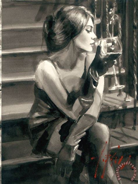 Reflections Paintings Collection Fabian Perez Female Art Art