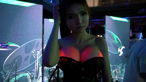 Naomi Wu Creates A Corset That Makes Breast Implants Glow