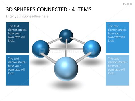 Connected Spheres Powerpoint Template