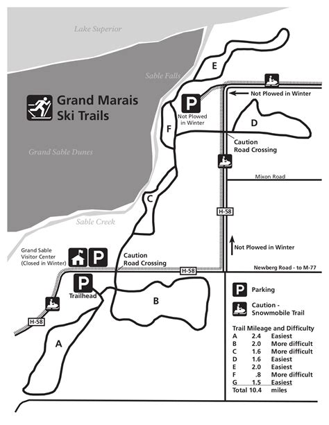 25 Pictured Rocks Trail Map Maps Database Source