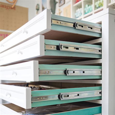 The quality, flexibility and open design of each piece supplies a meaningful addition to any child's playroom, bedroom or learning space. Check out Jen from Something Turquoise's new Craft Room!