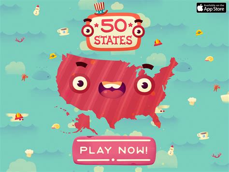 50 States Game Art