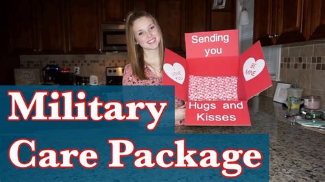 Military Care Package Make A Care Package With Me Youtube