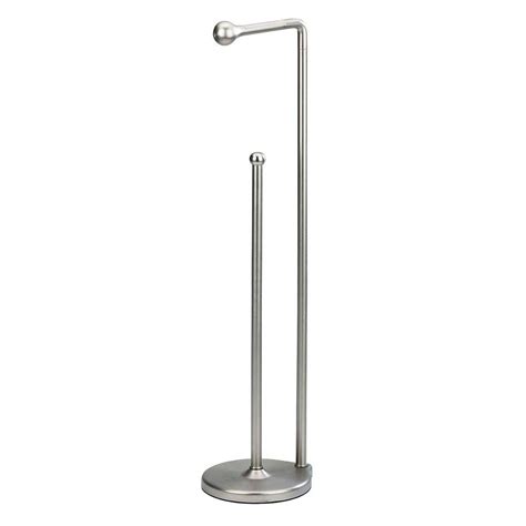 Bamboo collection standing paper towel holder by lipper international. Umbra Teardrop Toilet Paper Stand in Nickel-022020-410 ...