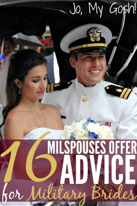 16 Milspouses Offer Advice For Military Brides Military Bride