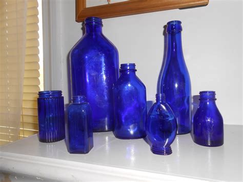 My Collections Colbalt Blue Glassware Blue Home Decor White Decor