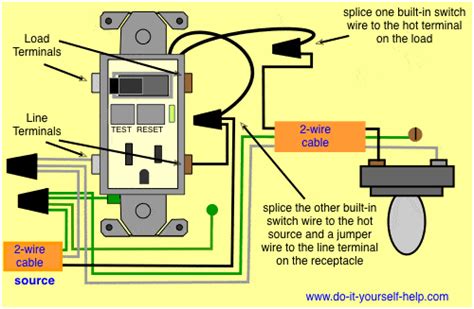 How To Wire A Gfci Outlet With A Light Switch