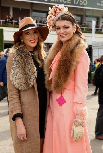 Kathy Fleming And Cassie Emerson From County Fermanagh At Cheltenham