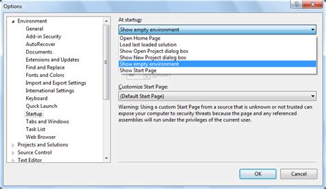 Visual Studio 2012 Removing Recent Items From Start Page Codesteps