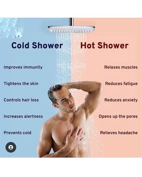 Cold Shower Vs Hot Shower Cold Shower Beauty Hacks Personal Care