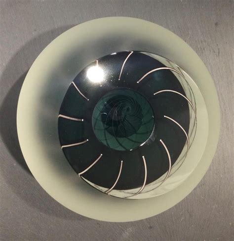 Green Large Dizzy Spiral Bowl Charlie Macpherson Room With A View